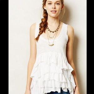 Anthropologie Meadow Rue "Petticoat" tank top